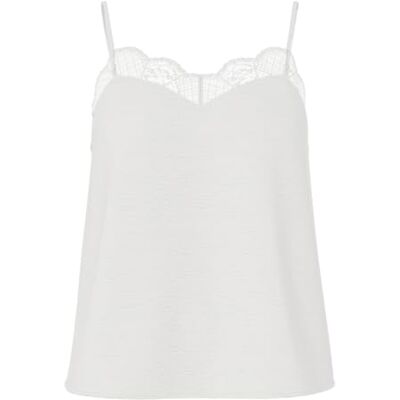 PIECES dam Pctiffany Strap Lace Top Noos Bc Topp PIECES dam Pctiffany Strap Lace Top Noos Bc Topp