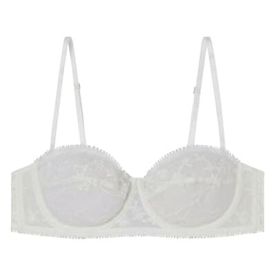 women'secret Bustier BH med bygel Frozen Collection Bra, vit, 95B för kvinnor women'secret Bustier BH med bygel Frozen Collection Bra, vit, 95B för kvinnor
