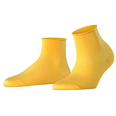 FALKE Dam bomull touch bomull tunn enfärgad 1 par korta strumpor, gul (Mustard 1187), 35–38, Gul (senapsfärg 1187) FALKE Dam bomull touch bomull tunn enfärgad 1 par korta strumpor, gul (Mustard 1187), 35–38, Gul (senapsfärg 1187)