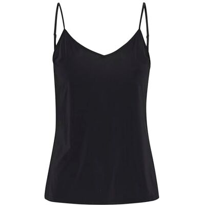 Cream kvinnors trosor topp spaghetti remmar v-hals jersey slim fit hip längd, tonhöjd svart, XS Cream kvinnors trosor topp spaghetti remmar v-hals jersey slim fit hip längd, tonhöjd svart, XS