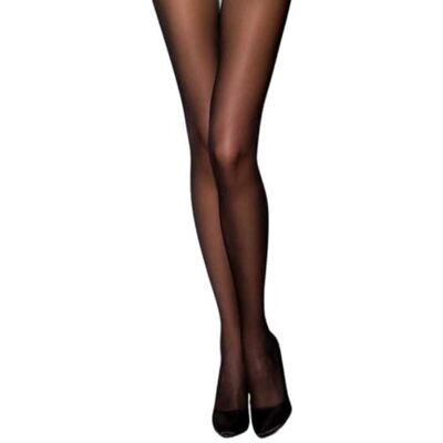 FALKE dam Strumpbyxor Seidenglatt 15 DEN W Ti genomskinliga enfärgat 1 del, Svart Black 3009, M FALKE dam Strumpbyxor Seidenglatt 15 DEN W Ti genomskinliga enfärgat 1 del, Svart Black 3009, M