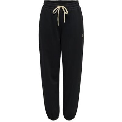 ONLY Onlnoomi Glitter String Pant Cs SWT, svart, XS ONLY Onlnoomi Glitter String Pant Cs SWT, svart, XS