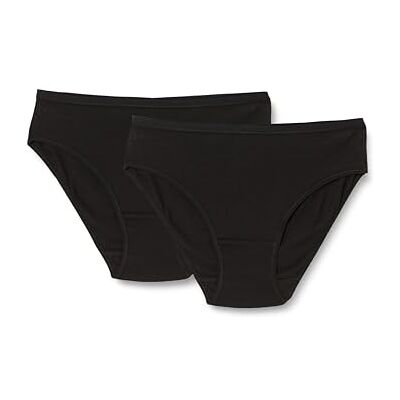 Dagi Dam svart 2-pack normal midja byxa byxa svart, XXL, svart, XXL Dagi Dam svart 2-pack normal midja byxa byxa svart, XXL, svart, XXL