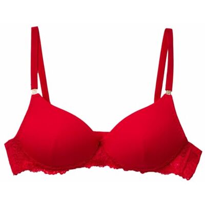 United dam Reggiseno Imbottito 3leg1r027 BH, röd, S United dam Reggiseno Imbottito 3leg1r027 BH, röd, S