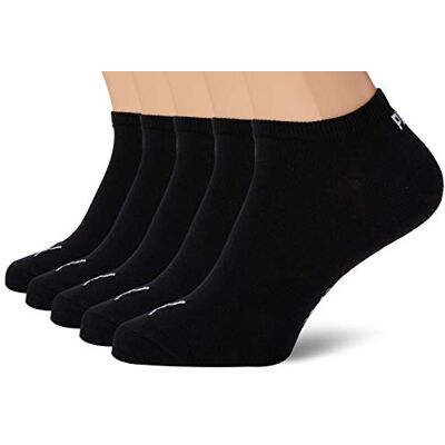 PUMA Unisex strumpor (5-pack), svart, 35-38 EU PUMA Unisex strumpor (5-pack), svart, 35-38 EU