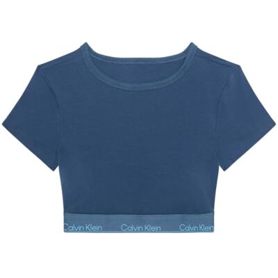 Calvin dam t-shirt Bralette LV00QF8495 bralett, blå (mörk denim), L, Blå (mörk denim), L Calvin dam t-shirt Bralette LV00QF8495 bralett, blå (mörk denim), L, Blå (mörk denim), L