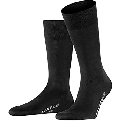 FALKE herr Strumpor Cool 24/7 M So bomull enfärgat 1 par, Svart Black 3000, 45-46 FALKE herr Strumpor Cool 24/7 M So bomull enfärgat 1 par, Svart Black 3000, 45-46