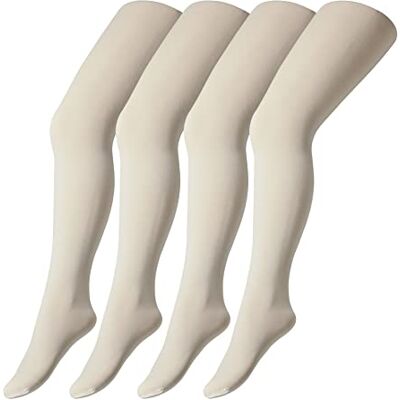 Camano Unisex barn online barn fina tights 40 DEN 4-pack strumpor, offwhite, 98/116, VIT Camano Unisex barn online barn fina tights 40 DEN 4-pack strumpor, offwhite, 98/116, VIT