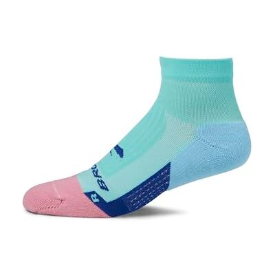 Brooks 280499413 Ghost Quarter strumpor unisex vuxen salt luft/rosa storlek 25 Brooks 280499413 Ghost Quarter strumpor unisex vuxen salt luft/rosa storlek 25