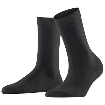 FALKE dam Strumpor Family Special Edition W So bomull enfärgat 1 par, Svart Black 3000, 39-42 FALKE dam Strumpor Family Special Edition W So bomull enfärgat 1 par, Svart Black 3000, 39-42