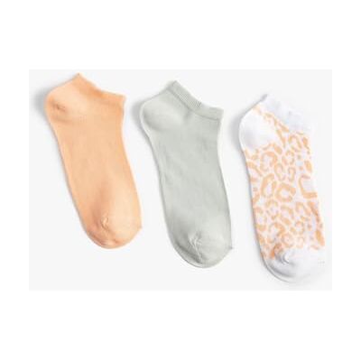 Koton Women 3-pack stövel strumpor set zebra mönster, Flerfärgad (blandning), One Size Koton Women 3-pack stövel strumpor set zebra mönster, Flerfärgad (blandning), One Size