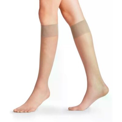 FALKE dam knästrumpor Pure Matt 20 DEN W Kh transparent enfärgad 1 par, brun Mushroom 5267, 35-38 FALKE dam knästrumpor Pure Matt 20 DEN W Kh transparent enfärgad 1 par, brun Mushroom 5267, 35-38