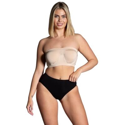 Rhonda Shear dam Ängel Sömlös Bygel Bandeau Bh BH Rhonda Shear dam Ängel Sömlös Bygel Bandeau Bh BH