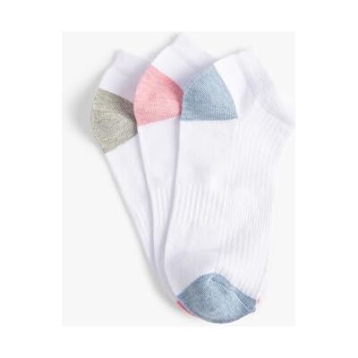 Koton Women 3-pack stövel flerfärgade strumpor set, PINK (909), One Size Koton Women 3-pack stövel flerfärgade strumpor set, PINK (909), One Size