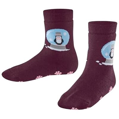 FALKE Unisex barn stoppstrumpor, Röd Merlot 8005, 19/22 EU FALKE Unisex barn stoppstrumpor, Röd Merlot 8005, 19/22 EU