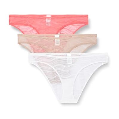 Calvin dam 3-pack bikini (Low-Rise), Calypso korall/cedar/vit, XL, Calypso korall/ceder/vit, XL Calvin dam 3-pack bikini (Low-Rise), Calypso korall/cedar/vit, XL, Calypso korall/ceder/vit, XL