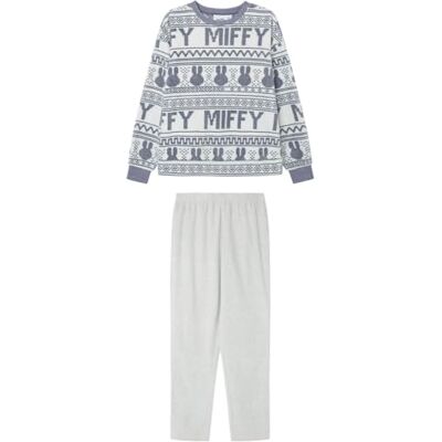 women'secret Morning Miffy Pyjamas Mana Lång Multifärg Pyjamas för kvinnor, Lila tryck, XS women'secret Morning Miffy Pyjamas Mana Lång Multifärg Pyjamas för kvinnor, Lila tryck, XS