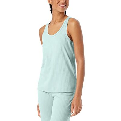 Schiesser Trägertop pyjamastopp för kvinnor, Mint, 62 SE Schiesser Trägertop pyjamastopp för kvinnor, Mint, 62 SE