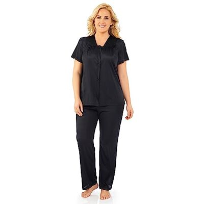 Exquisite Form dam pyjamas set, Svart – Midnight Black, M Exquisite Form dam pyjamas set, Svart – Midnight Black, M