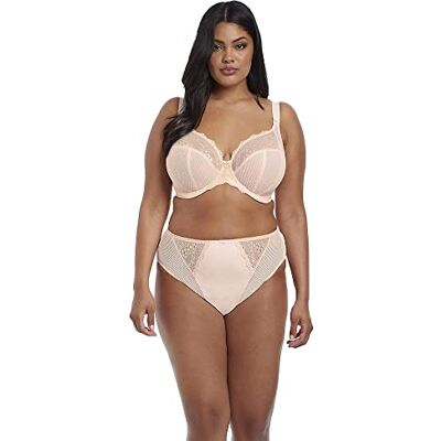 Elomi Dam Charley midja högt skurna ben trosor, balettrosa, 4XL Elomi Dam Charley midja högt skurna ben trosor, balettrosa, 4XL