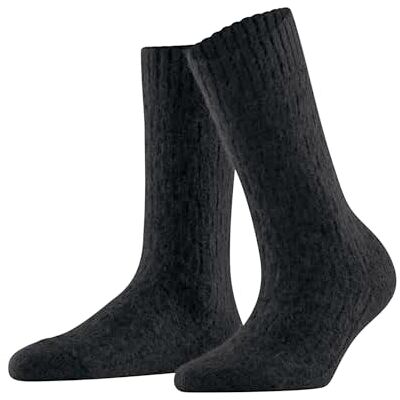 FALKE , Strumpor, Brick Wall W So alpacka-ull, enfärgad 1 par, svart 3000, 35–38, Svart svart 3000, 35-38 EU FALKE , Strumpor, Brick Wall W So alpacka-ull, enfärgad 1 par, svart 3000, 35–38, Svart svart 3000, 35-38 EU
