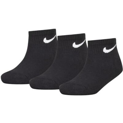 NIKE unisex barn Cushioned Ankle Un0026 3 par strumpor NIKE unisex barn Cushioned Ankle Un0026 3 par strumpor
