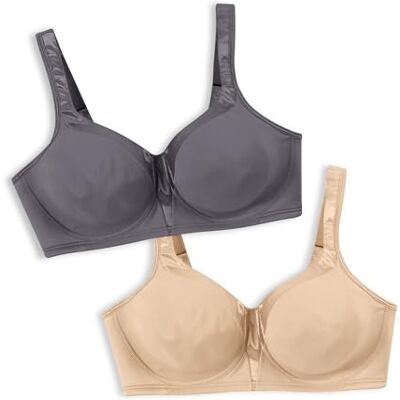 Playtex Damer Us4803 Bygellös 18 timmar, silkeslen mjuk behå, 2-pack Private Jet/Nude, 85C, 2-pack Privat Jet/Nude, 85C Playtex Damer Us4803 Bygellös 18 timmar, silkeslen mjuk behå, 2-pack Private Jet/Nude, 85C, 2-pack Privat Jet/Nude, 85C