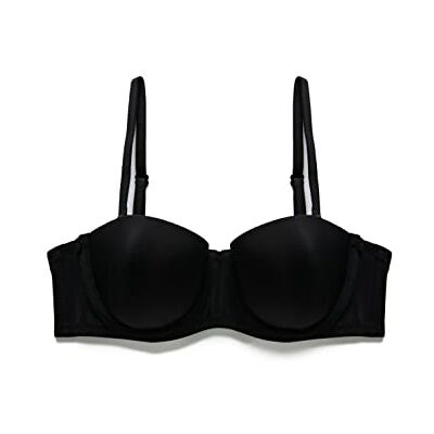 Koton Kvinnors Icke-vadderad BH Underwired Justerbar Strappy, Svart (999), 85B Koton Kvinnors Icke-vadderad BH Underwired Justerbar Strappy, Svart (999), 85B
