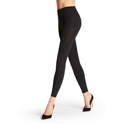 FALKE Damer Pure Matt 100 ogenomskinlig 100 DEN hållbar utan mönster 1 st strumpor, svart (Black 3009), M FALKE Damer Pure Matt 100 ogenomskinlig 100 DEN hållbar utan mönster 1 st strumpor, svart (Black 3009), M