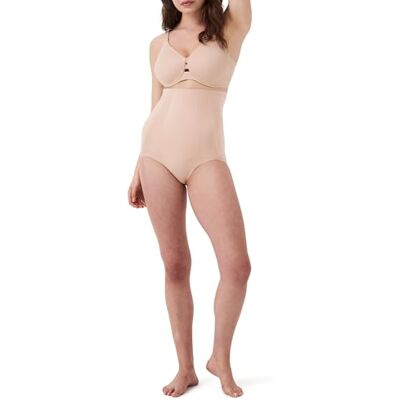 Spanx Dam Taillenslip Shapewear kalsonger, Beige (naturlig), L Spanx Dam Taillenslip Shapewear kalsonger, Beige (naturlig), L