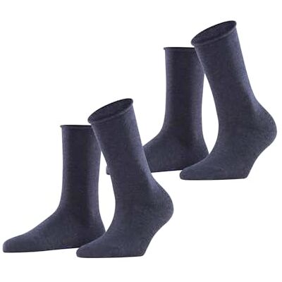 ESPRIT Strumpor (2 Pack) Dam, Blå (Marinblå Melange 6490), 35-38 EU ESPRIT Strumpor (2 Pack) Dam, Blå (Marinblå Melange 6490), 35-38 EU