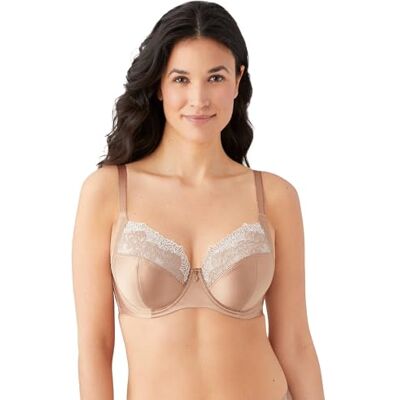 Wacoal Women's Side Note Full Figure Underwire Bra, Roebuck, 38D Wacoal Women's Side Note Full Figure Underwire Bra, Roebuck, 38D