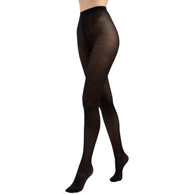 Conte elegant Delicate 50 den damstrumpbyxor mönstrade ажурmönster spets eleganta tjocka elastiska med bomullskil klassiska kvällsbruk hög kvalitet bekväma, svart, 4 Conte elegant Delicate 50 den damstrumpbyxor mönstrade ажурmönster spets eleganta tjocka elastiska med bomullskil klassiska kvällsbruk hög kvalitet bekväma, svart, 4