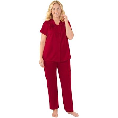 Exquisite Form Pyjamaset för kvinnor, Sangria, L Exquisite Form Pyjamaset för kvinnor, Sangria, L