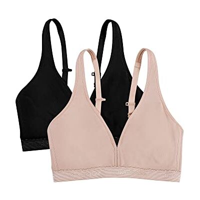 Fruit of the Loom Bralette, dam, utan bygel, bomull, flera alternativ, 85A Fruit of the Loom Bralette, dam, utan bygel, bomull, flera alternativ, 85A