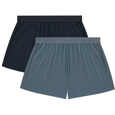 Hanes Pyjamasstrumpor (set med 2) dam, Svart/Stargazer grå, M Hanes Pyjamasstrumpor (set med 2) dam, Svart/Stargazer grå, M
