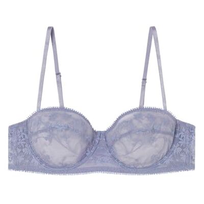 women'secret Bustier Bygel-BH Frozen Collection BH, blå, 85B för kvinnor women'secret Bustier Bygel-BH Frozen Collection BH, blå, 85B för kvinnor