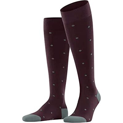 FALKE Herr Dot M KH Bomull Långmönstrad 1 par Knähöga strumpor, Röd (Barolo 8597), 42.5-45 EU FALKE Herr Dot M KH Bomull Långmönstrad 1 par Knähöga strumpor, Röd (Barolo 8597), 42.5-45 EU