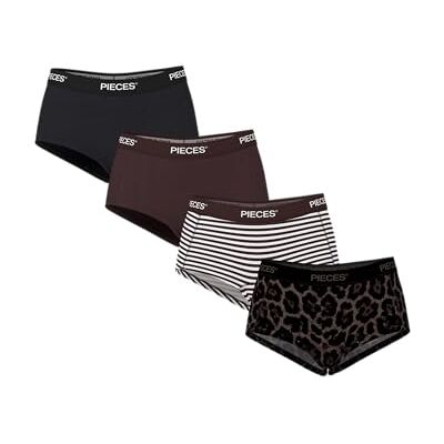 PIECES Pclogo Lady 4-pack Bc PIECES Pclogo Lady 4-pack Bc