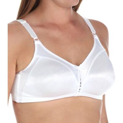 Bali Maidenform DF3820 dam dubbelt stöd bygellös BH, Vit (Blanc 100), 100E Bali Maidenform DF3820 dam dubbelt stöd bygellös BH, Vit (Blanc 100), 100E