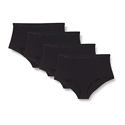 Playtex Maxi ekologisk bomull bekväm slips, svart, 52 (set med 4) dam, svart Playtex Maxi ekologisk bomull bekväm slips, svart, 52 (set med 4) dam, svart