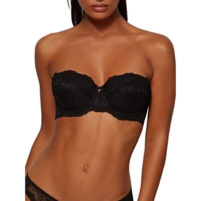 Gossard Superboost Lace 7707 Bygel, axelbandslös multiway, Svart, 95F Gossard Superboost Lace 7707 Bygel, axelbandslös multiway, Svart, 95F