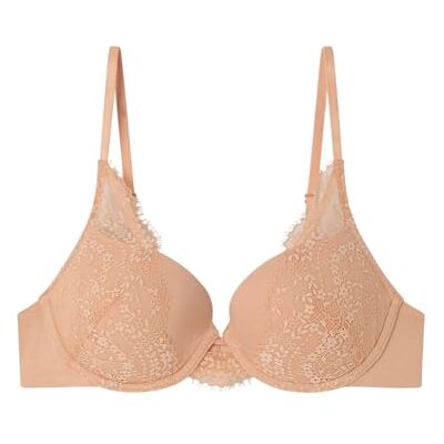 women'secret Kvinnohemliga kvinnors Sujetador Vadderad Colección Höst Ros BH, Standard Rosa, 32B women'secret Kvinnohemliga kvinnors Sujetador Vadderad Colección Höst Ros BH, Standard Rosa, 32B