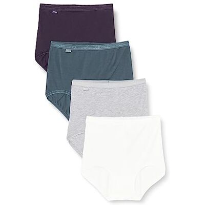 Sloggi midjetrosa för kvinnor (4-pack), Flera färger 10, 38 Sloggi midjetrosa för kvinnor (4-pack), Flera färger 10, 38