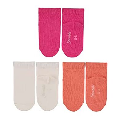 Sterntaler Baby – flickor sneakerstrumpor 3-pack enfärgade strumpor, ROSA, 18 EU Sterntaler Baby – flickor sneakerstrumpor 3-pack enfärgade strumpor, ROSA, 18 EU