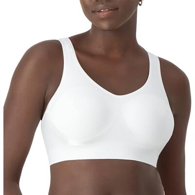 Bali Dam Comfort Revolution formande bygelfri BH med smarta storlekar, Vitt, XXL Bali Dam Comfort Revolution formande bygelfri BH med smarta storlekar, Vitt, XXL
