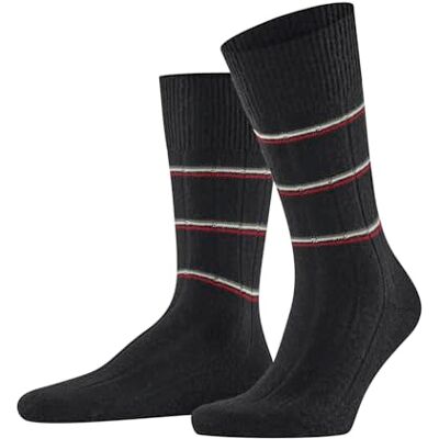 FALKE herr Strumpor Lhasa Rib Special Edition M So ull kashmir enfärgat 1 par, Svart Black 3000, 43-46 FALKE herr Strumpor Lhasa Rib Special Edition M So ull kashmir enfärgat 1 par, Svart Black 3000, 43-46