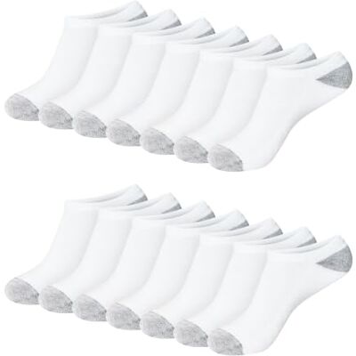 Hanes damstrumpor (14-pack), Vit, 14 stycken, 37-42 EU Hanes damstrumpor (14-pack), Vit, 14 stycken, 37-42 EU