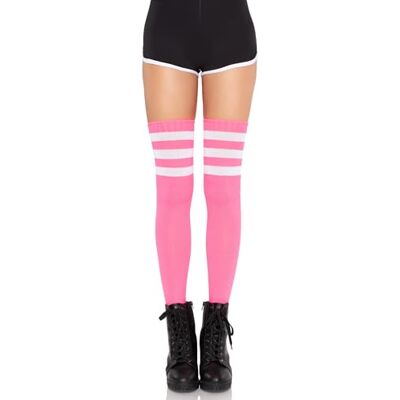 Leg Avenue 6605 Athlete over the knee socks, Einheitsgröße, Neon Rosa Leg Avenue 6605 Athlete over the knee socks, Einheitsgröße, Neon Rosa