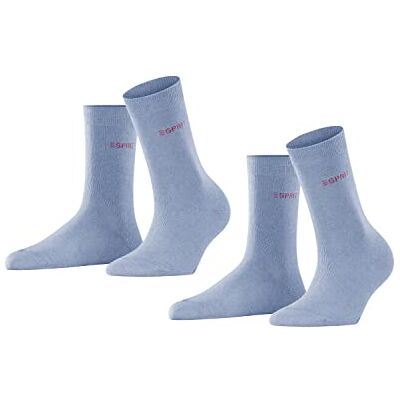 ESPRIT dam Uni 2-Pack Strumpor bomull andningsaktiv ESPRIT dam Uni 2-Pack Strumpor bomull andningsaktiv